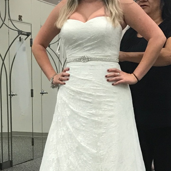 Wedding Dress- Size 10 - Picture 3 of 3